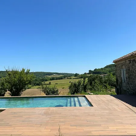 Maison Charmante Nature Piscine Chauffee * Montlauzun